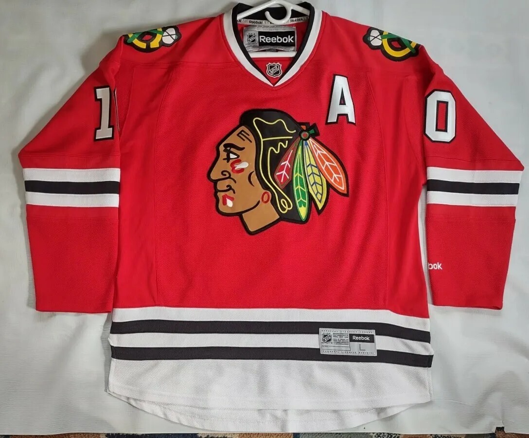 VINTAGE REEBOK CHICAGO BLACKHAWKS #10 PATRICK SHARP HOCKEY VINTAGE REEBOK CHICAGO BLACKHAWKS #10 PATRICK SHARP HOCKEY
