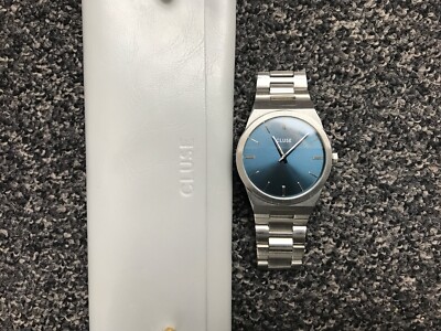 Cluse Vigoureux Herrenuhr Blau 40mm Edelstahl Silber Quartz Sport Elegant