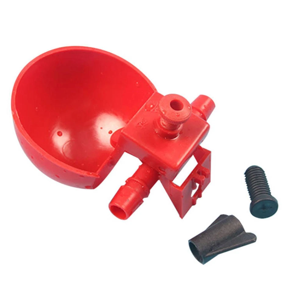 Cuencos de agua de codorniz para beber pollo 10 piezas pájaros automáticos Foto 4 de 4