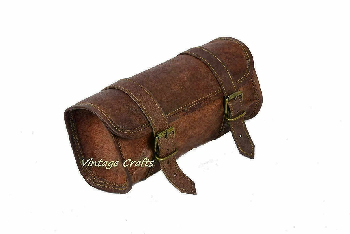 Leather shop motorcycle luggage