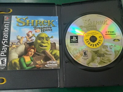 Shrek: Treasure Hunt (Sony PlayStation 1, 2002)