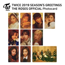 TWICE 2019 Season's Greetings The Roses Official Photocard KPOP K-POP