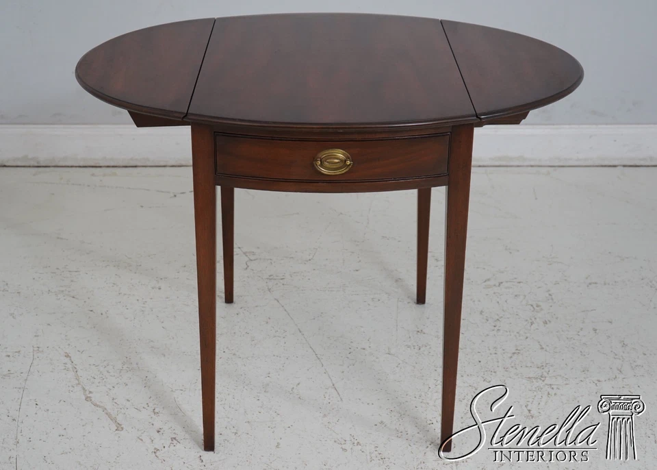 F66068: Mesa KITTINGER Colonial Williamsburg Caoba Pembroke Foto 3 de 4