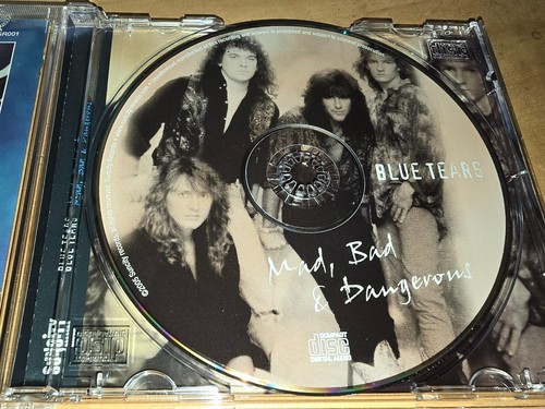 BLUE TEARS CD Mad,bad..Mega Rare,Suncity Rec. 2005 AOR/Roxus Air Force Touch-Shy - Picture 4 of 4