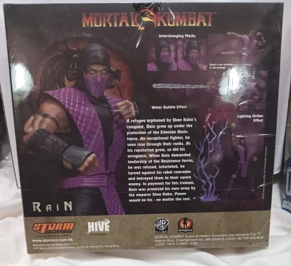 Storm Collectibles Mortal Kombat 2 Baraka Clean Bloody BBTS Exclusive  Collector