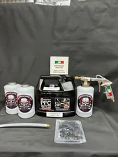 Gallon PFC Pro Undercoat Spray Gun Kit 3 Cans, 360 Wand 50 Plugs, Made in ITALY