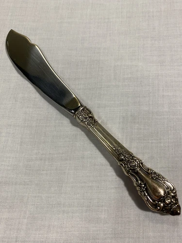 Lunt Eloquence Hollow Sterling Silver 6.75” Master Butter Knife No Monogram