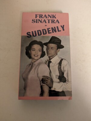  Suddenly VHS Frank Sinatra 1985 Goodtimes New Sealed Pink