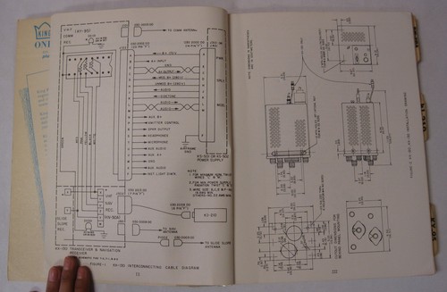 King KX-130 COMM/VOR/ILS Unit Original Instruction Manual - Picture 2 of 9