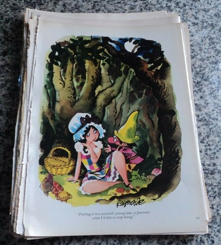 Playboy CARTOONS - Lot of 50 ROY RAYMONDE Cartoons