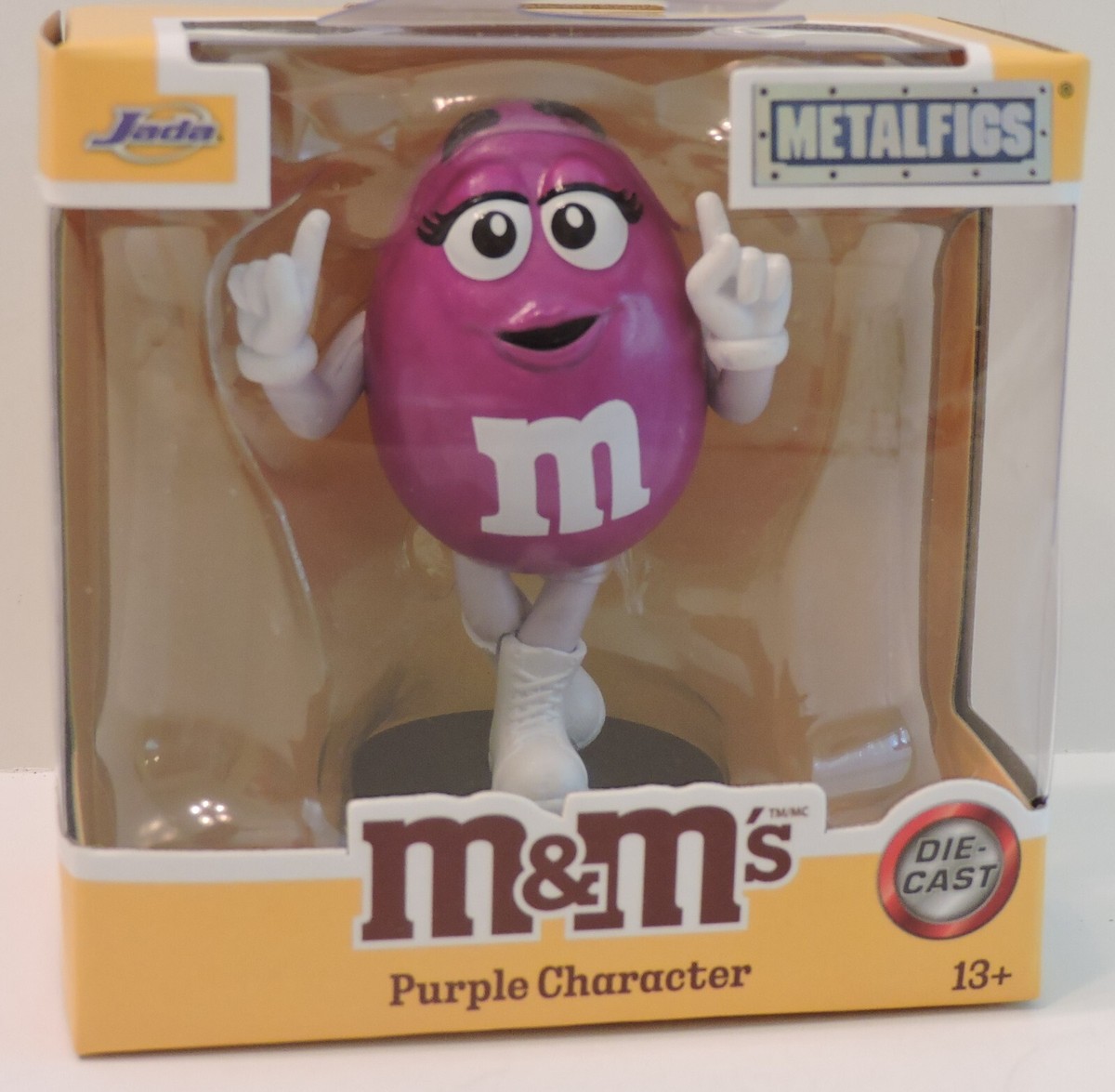 2025 JADA TOYS M&M'S PURPLE CHARACTER LIMITED EDITION METALFIGS