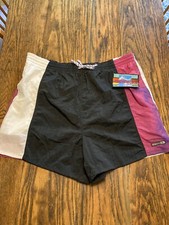 Vintage MEMBERS ONLY Men  s Swim Trunks Shorts 1X Big Man Colorblock NEW W/ TAGS 