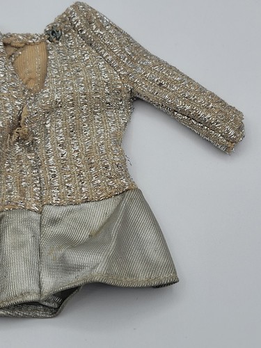 Vintage Barbie #1885 Silver Sparkle Salute To Silver 1969 Dress Tlc - Picture 5 of 15