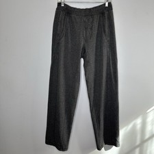Lululemon Men  s Heathered Black Wide Leg Sweatpants Size M