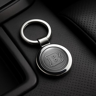 Brabus Classic Metal Keychain Car Logo Keyring Auto Key Fob