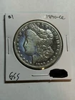 1890-CC Morgan Silver Dollar $1 Carson City VF Details Better Date CC