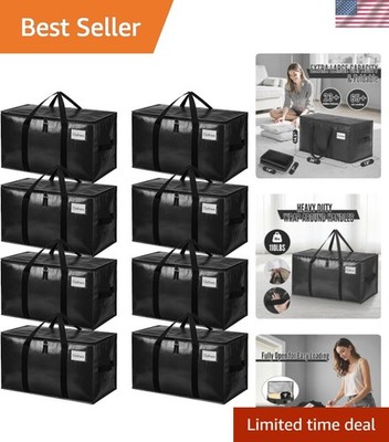Heavy Duty Moving Bags with Strong Handle, Extra Large Moving Boxes, Storage ...