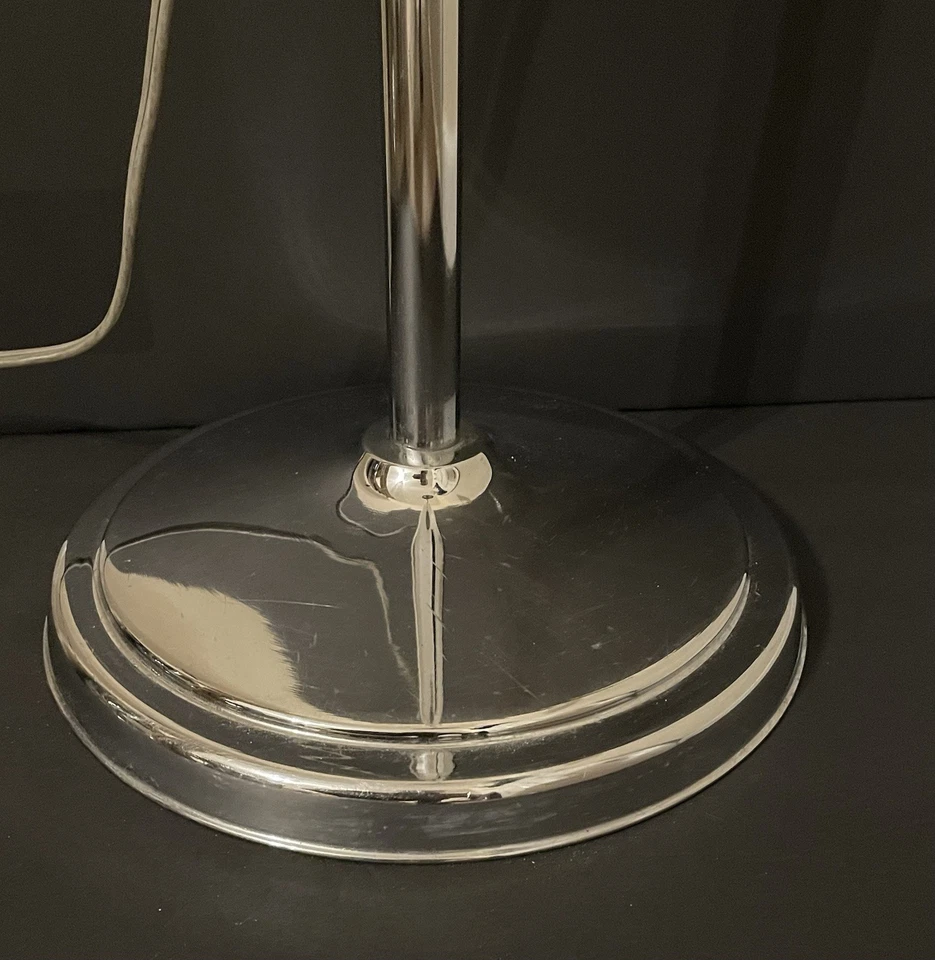 Ajusco Reflector 600 Industrial Gooseneck Floor Lamp Adjustable Fixture Co VTG - Image 2 of 4