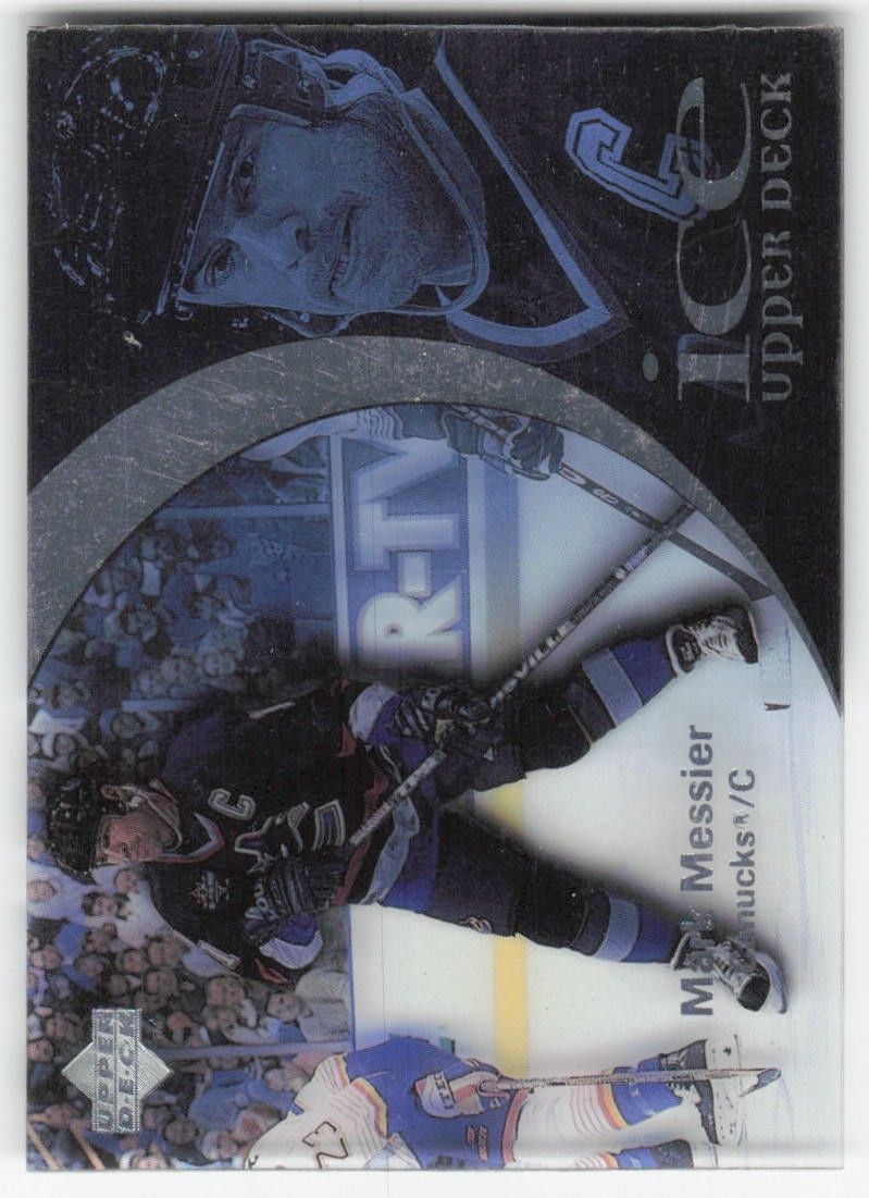 1997-98 Upper Deck Ice Mark Messier #71 Vancouver Canucks FR