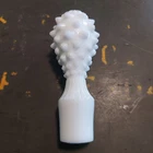 Fenton Hobnail Milk Glass Decanter Stopper Replacement White Vintage 5 Inch