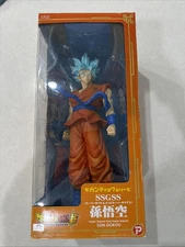 X-plus Gigantic Series SSGSS Son Goku USA Stock Box Plastic Damage READ Display