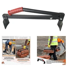 Brick Tong Labor Saving Easy Brick Carrier Grip Handle Sturdy Bricks Lifting