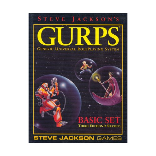 SJG GURPS 1st-3rd Ed Basic Set (3rd Ed, Revised, 1st) VG
