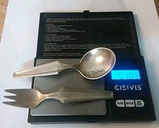 Kinder Silber Besteck 830 Schweden 51 Gramm L&ouml;ffel Gabel