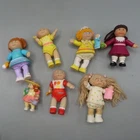 Cabbage Patch Kids Mini Doll Miniature Figure Toddler 3.5" plastic Vintage Lot