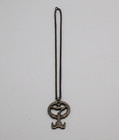 W.A. Bolin of Sweden Sterling Silver Viking Key to Valhalla Pendant Necklace — photo 2