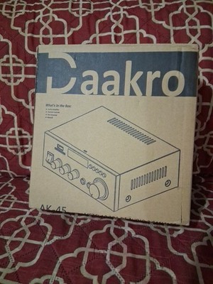 Daakro AK45 Stereo Audio Amplifier 300W Home 2 Channel Wireless Bluetooth 5.0