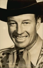 Actor Wild Bill Elliot Original Vintage Real Photo Postcard RPPC