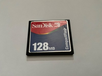 1pcs 128mb Sandisk Compactflash CFI memory card for DSLR CF NIKON CANON