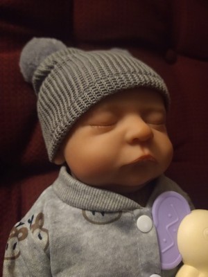 REBORN BABY BOY LEVI 20'' Lifelike Doll + Accessories. Created By ADFO