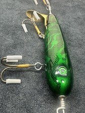 Sennett Tackle WOOD Pacemaker 5.5” Musky Topwater - Green Lace
