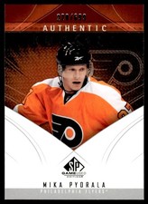 2009-10 SP Game Used Mika Pyorala Rookie Philadelphia Flyers #130
