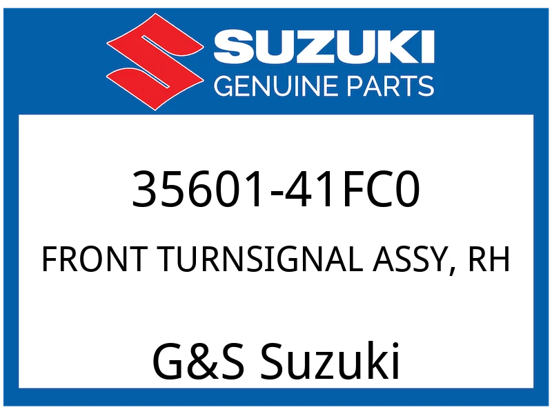 FRONT TURNSIGNAL ASSY, RH