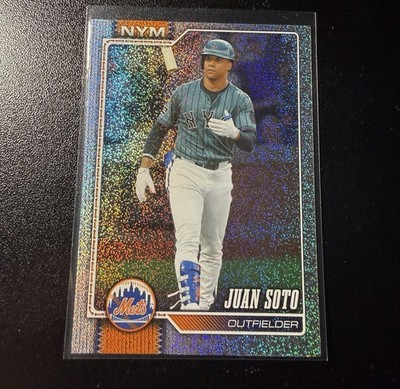 2026 Topps Series 2 Glitter Foil #600 Juan Soto, New York Met