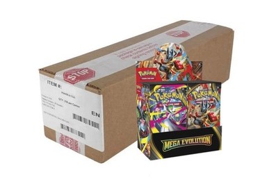 SEALED CASE 6x Booster Box Enhanced Mega Evolution ME01 Pokemon