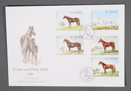 MayfairStamps Ireland FDC 1981 Horses Combo First Day Cover aaw_33873
