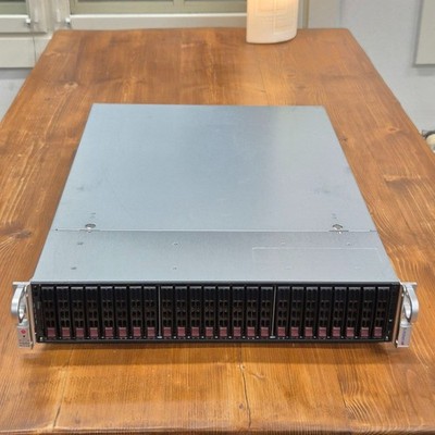 Supermicro 2U chassis CSE-216BE1C-R920LPB complete rails (700 EUR 0% VAT)