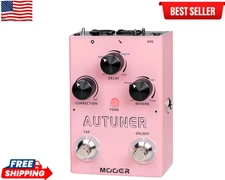 Autuner Vocal Effects Processor Voice Pedal Pitch Correction Reverb Delay Guitar