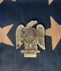 Ultra Rare Civil War Confederate CSA Militia Headgear Badge Insignia