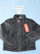 NWT Gymboree Fall Forest gray quilted jacket/coat - zipper closure - size 4