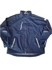 Zero Restriction Power Torque Rain Shell Jacket Men’s L Navy Waterproof Golf