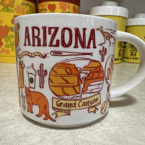 Starbucks State Of Arizona Coffee Mug Been There Series Collector Cup 14 Oz NWOB