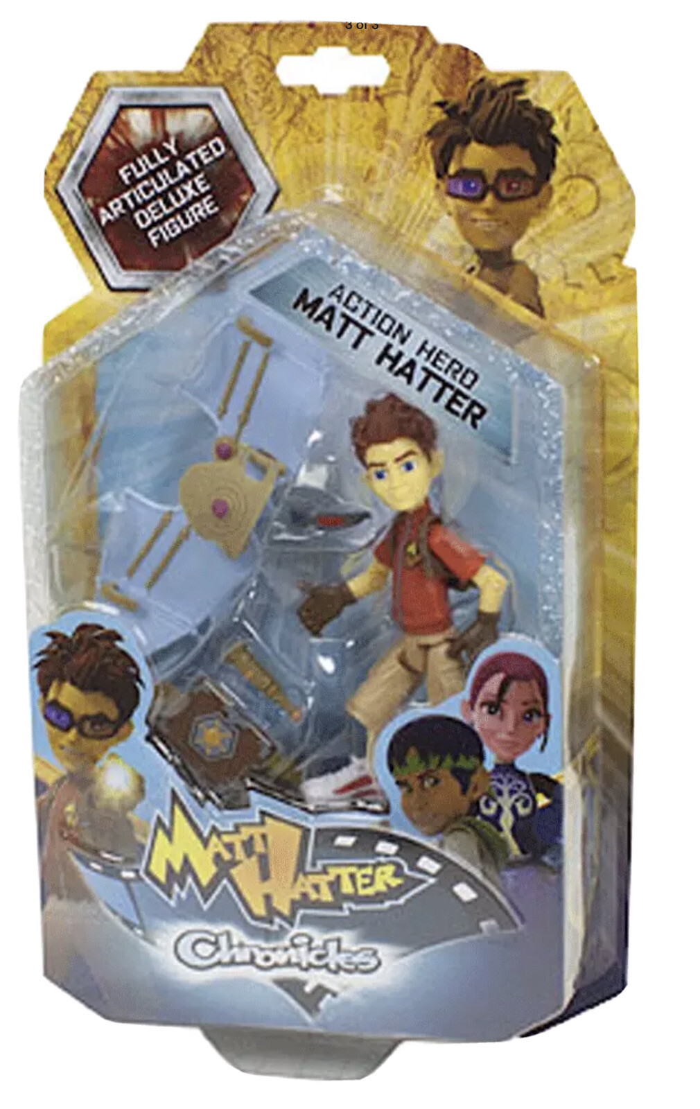 Matt Hatter Chronicles Matt Hatter Action Hero Fully Articulated Deluxe Figure