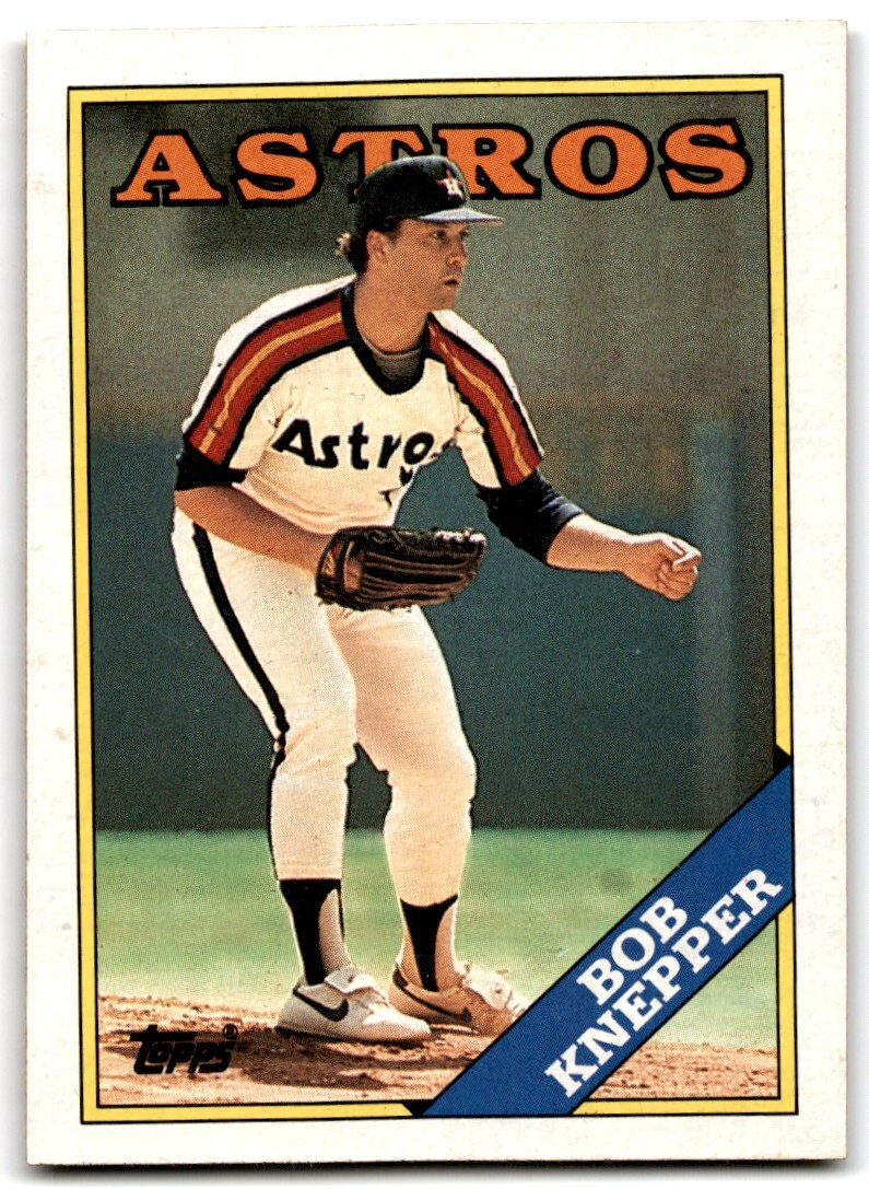 1988　BASEBALL CARD No.151 1988 Topps Baseball Card Bob Knepper Houston Astros #151 | eBay