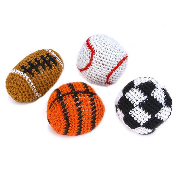 WHOLESALE LOT 48 ASST.KICK BALLS WOVEN HACKY SACK FOOT BALLS BAGS HACKEY PARTY