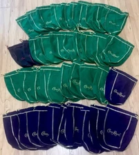 Crown Royal Bags Mixed Lot of 40 750ml 9 Inch Bags